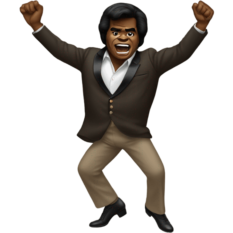 James Brown dancing emoji