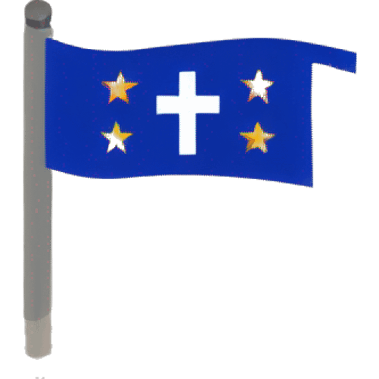 Bandera cruz de Borgoña  emoji