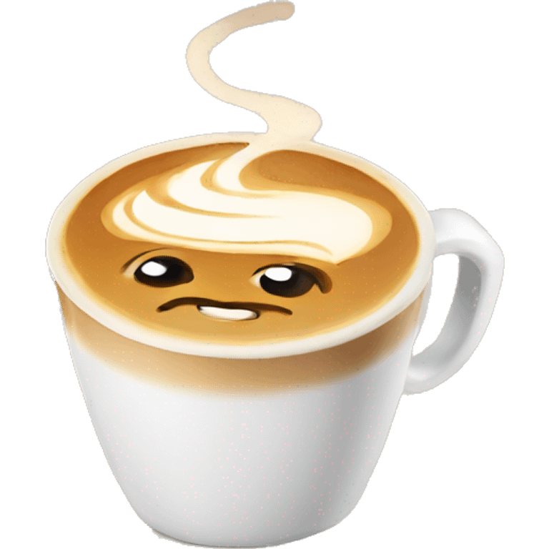 latte coffe emoji