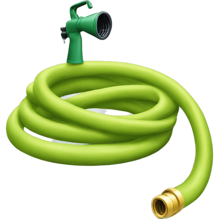 Garden hose emoji