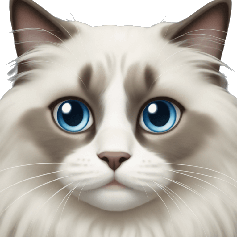 ragdoll cat aesthetic  emoji