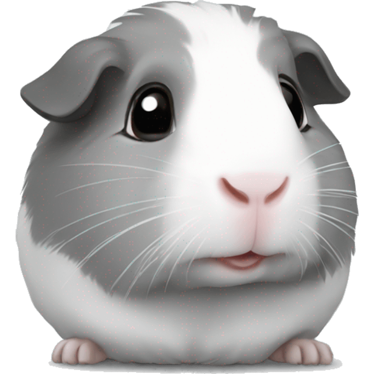 Guineapig white and grey emoji