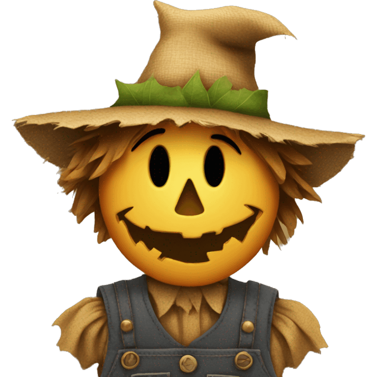 Scarecrow emoji