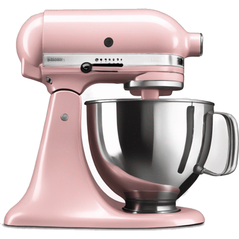 Realistic Light pink kitchenaid mixer  emoji