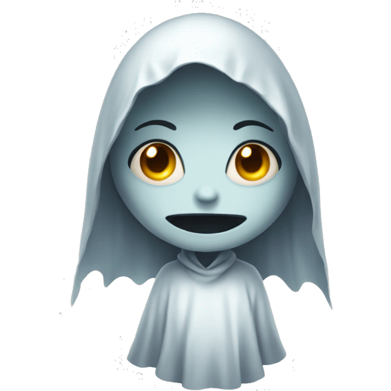 Scary ghost girl  emoji