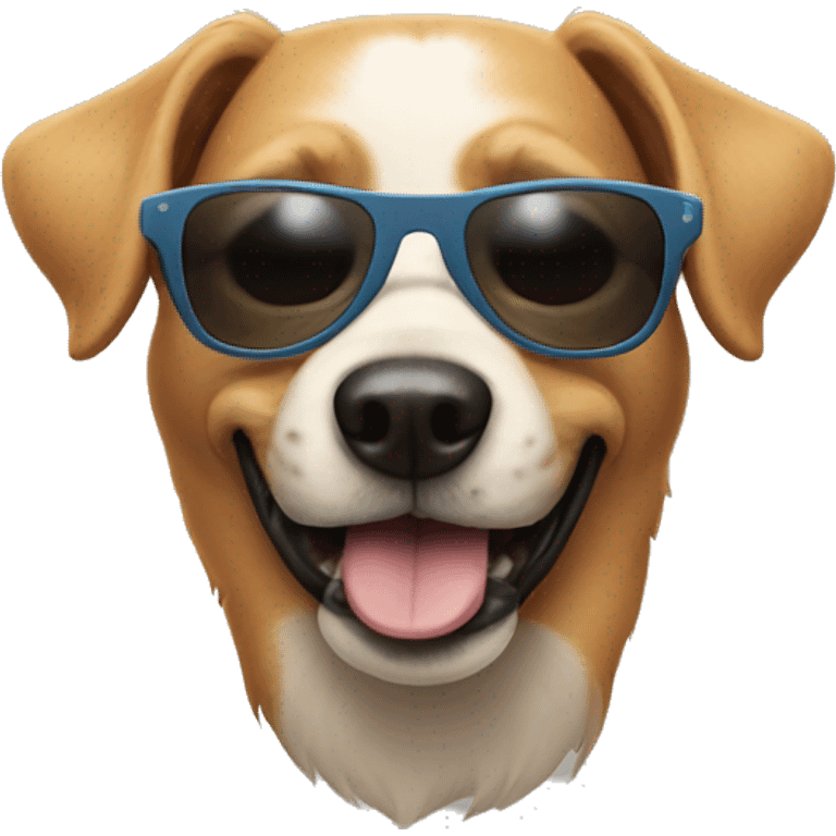 dog with sunglasses  emoji