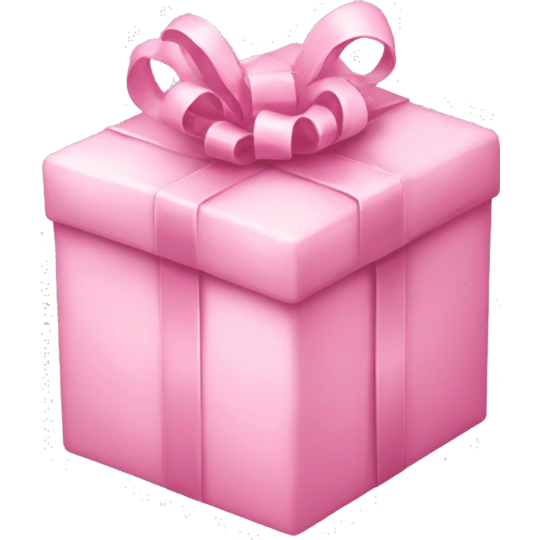 Pastell pink asthetic Christmas present emoji