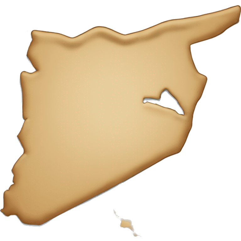 The country jordan map empty  emoji