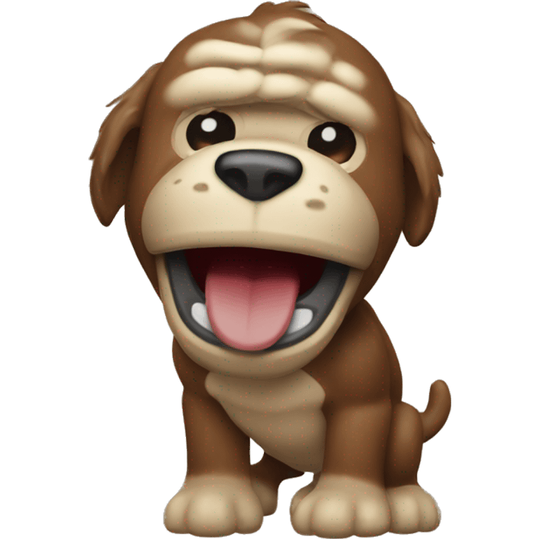 Kong dog toy emoji