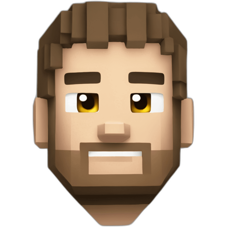 Steve minecraft emoji