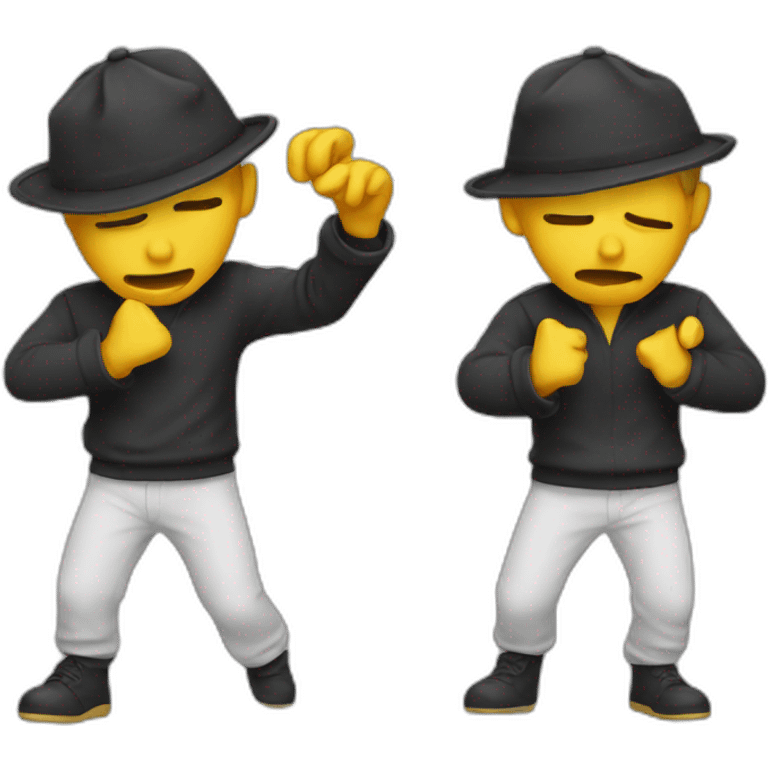 emoji dab emoji