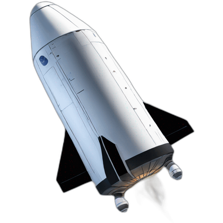 SpaceX starship emoji