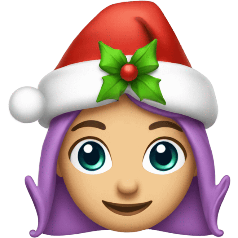 elf female santa hat emoji