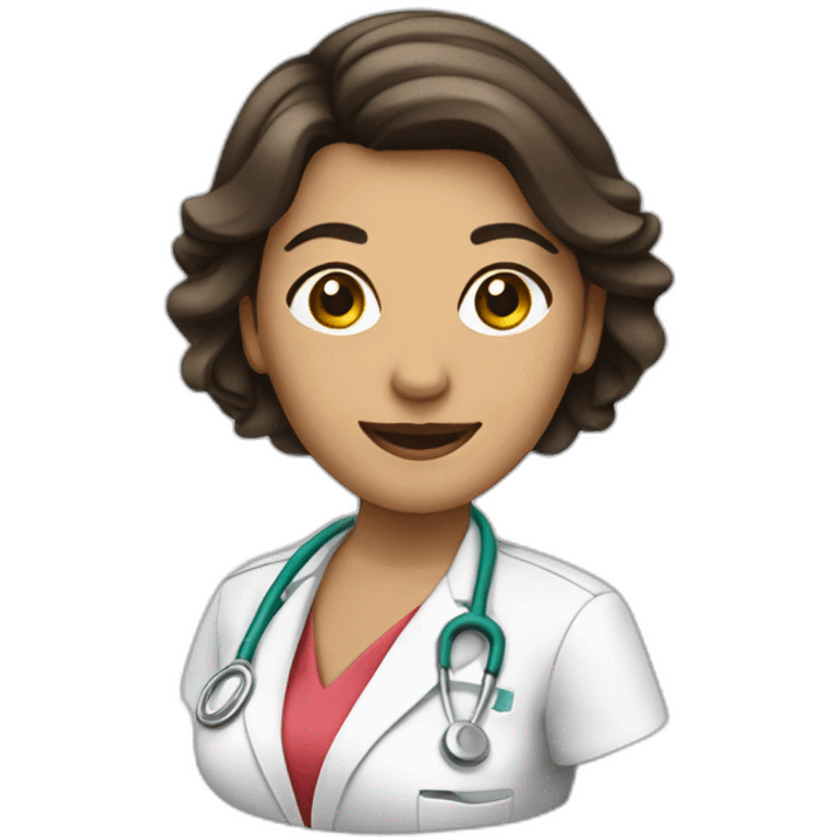 Woman-nurse-tail emoji