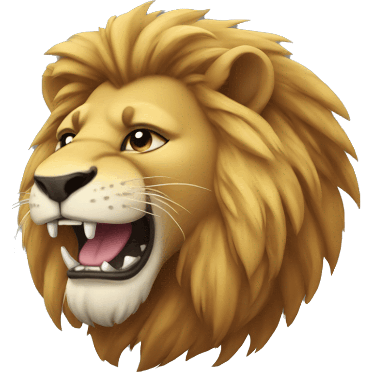 cool lion emoji