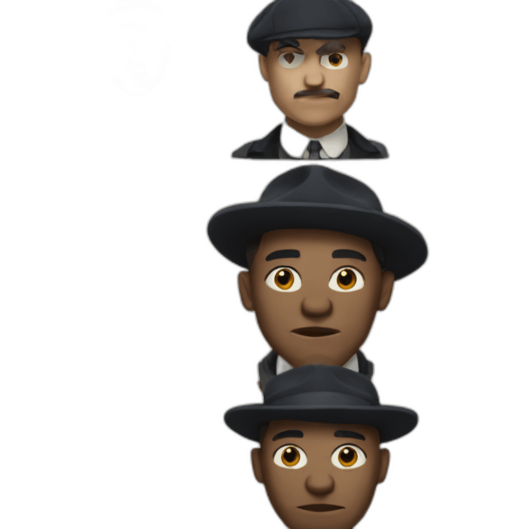 Peaky blinder emoji