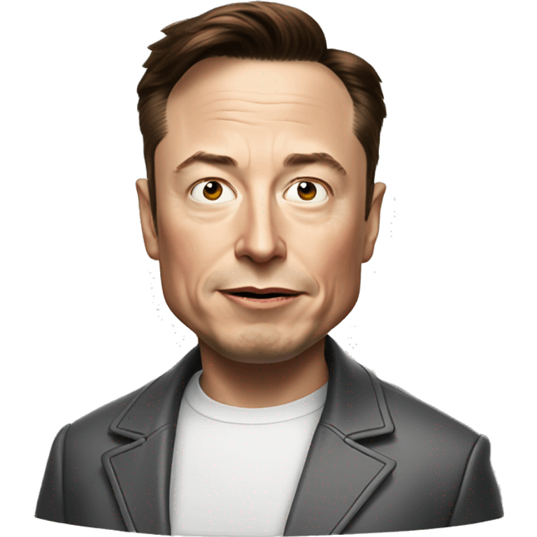 elon musk with mad emoji