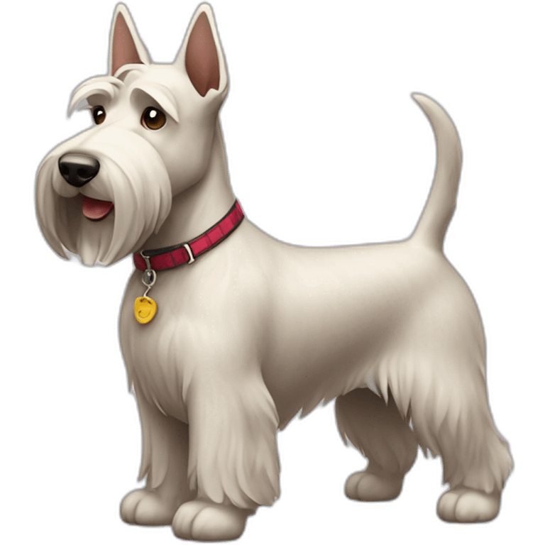 dog scottish terrier full body emoji