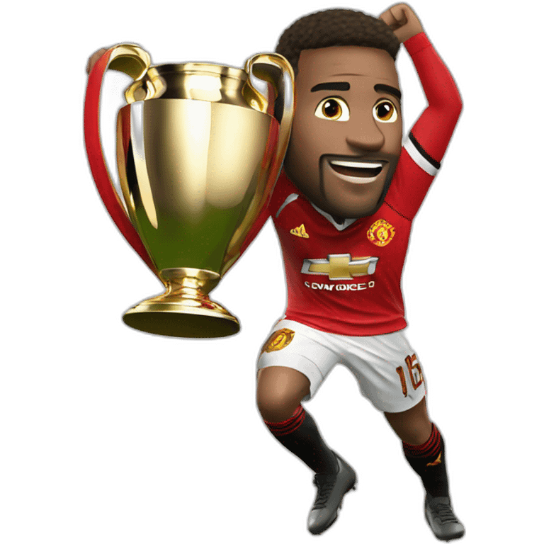 manchester united won champion league emoji