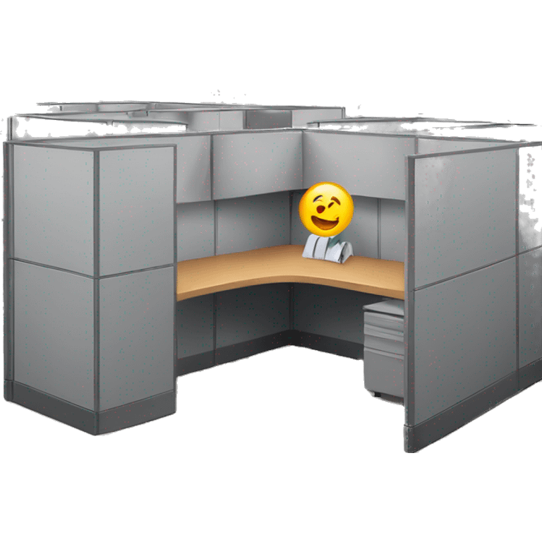 Office cubicle emoji