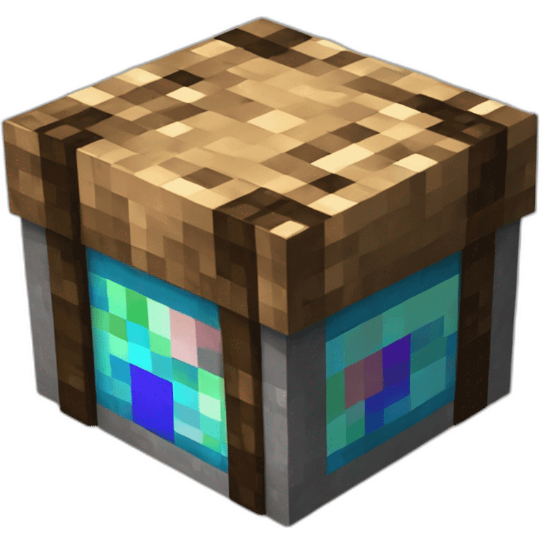 Minecraft crafting table emoji