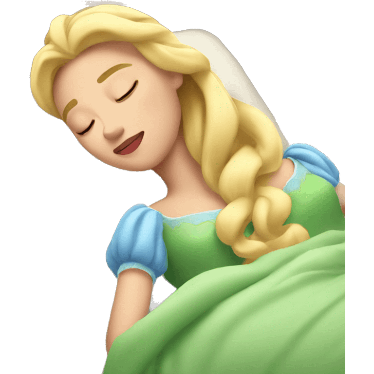 Sleeping beauty emoji