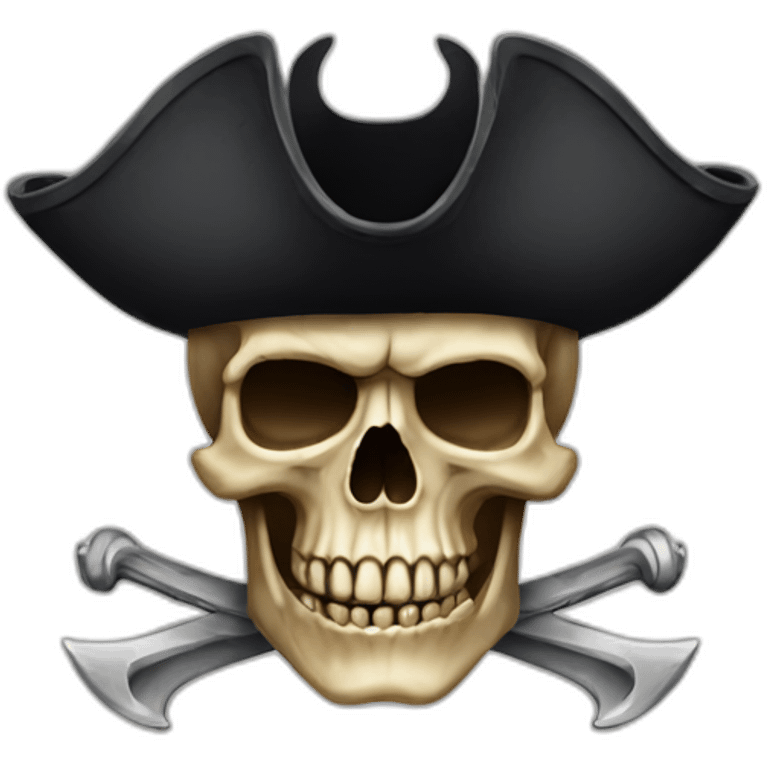 skull pirate emoji