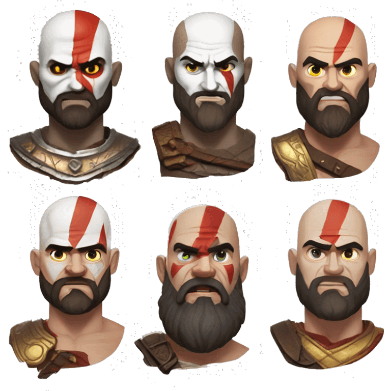 kratos god o war emoji