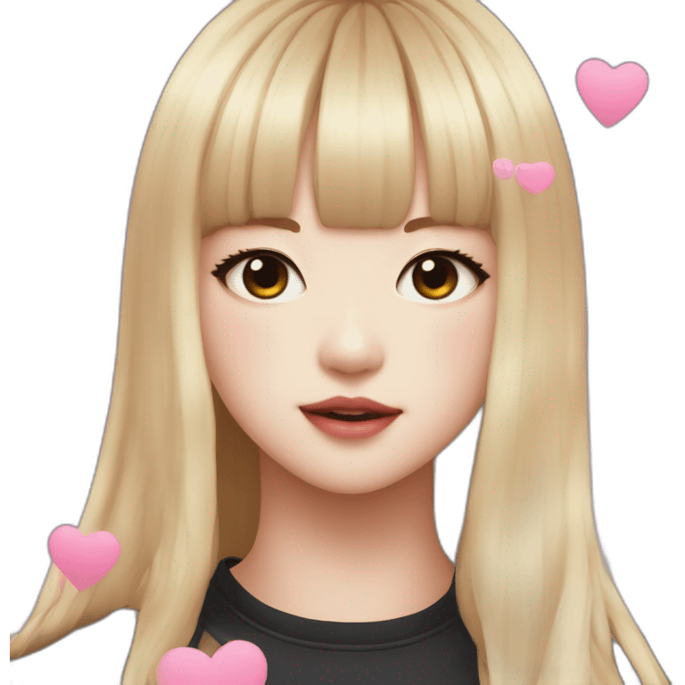 LaLisa-blackpink-cute emoji