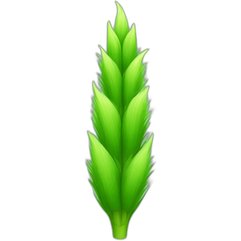 Foxtail green emoji