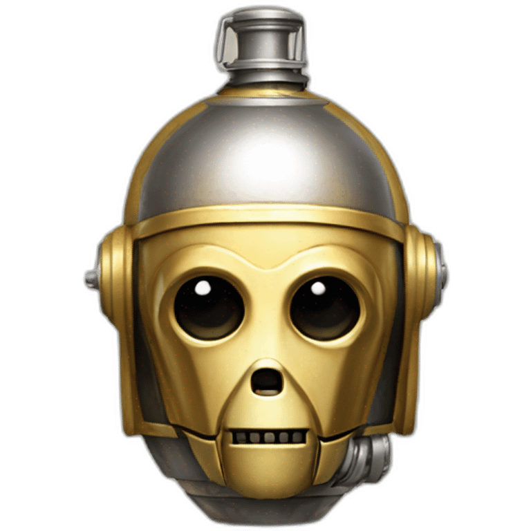 C3P3 drink a bear emoji