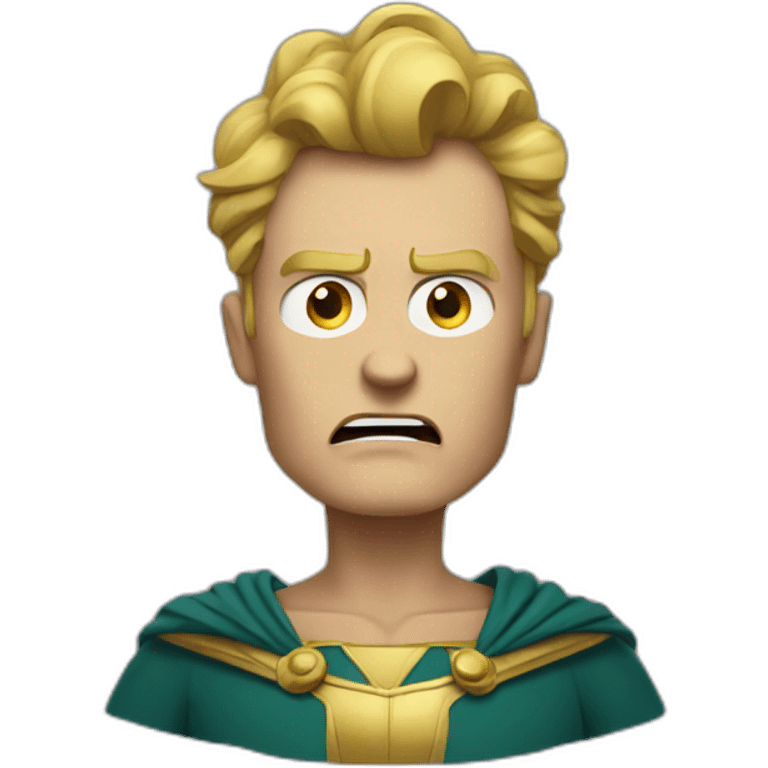 angry Homelander emoji