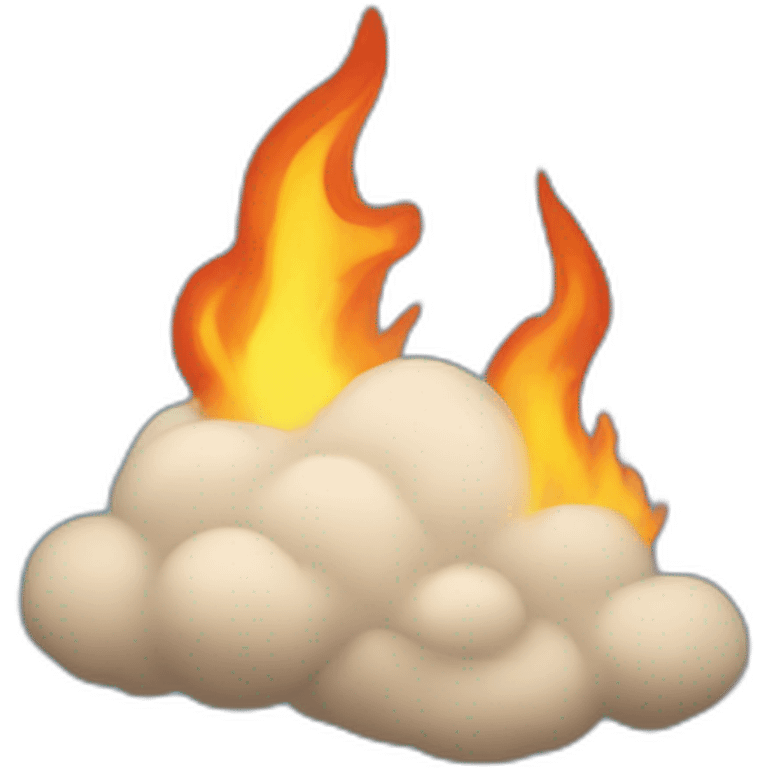 cloud-on-fire emoji