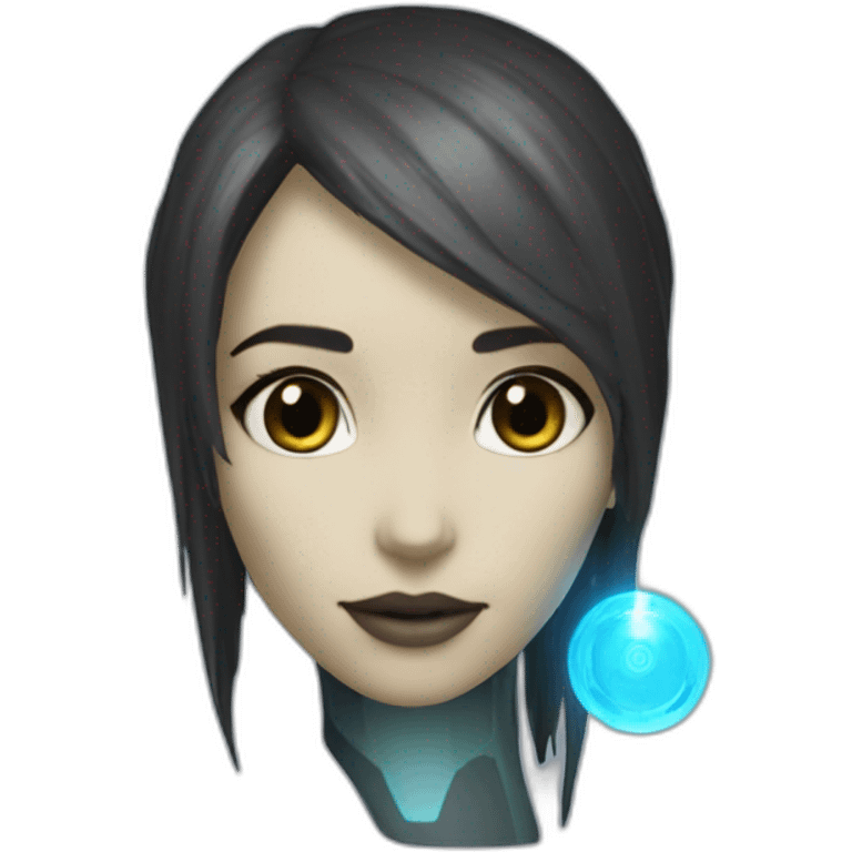 Cortana Halo 4 Holograma head emoji