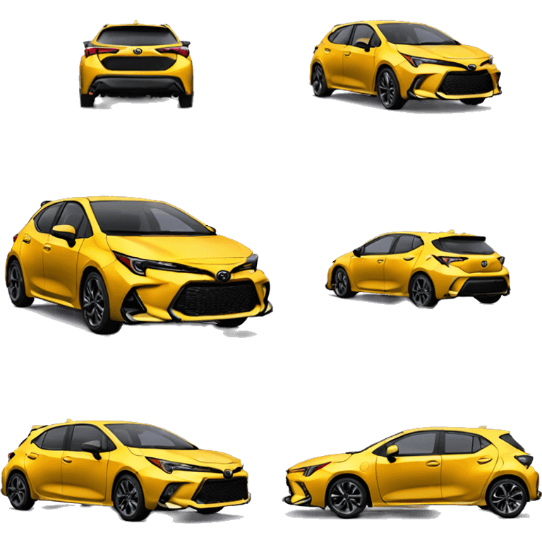 Toyota GR Corolla hatchback 2023 emoji