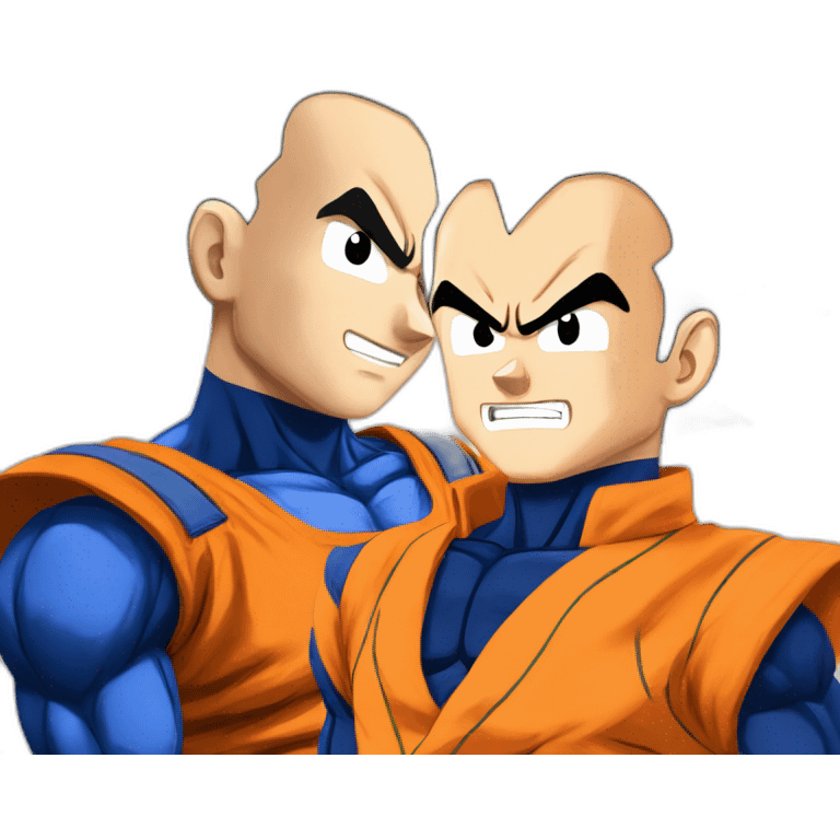 San goku and vegeta emoji