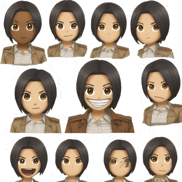 Sasha Braus anime attack on titan emoji