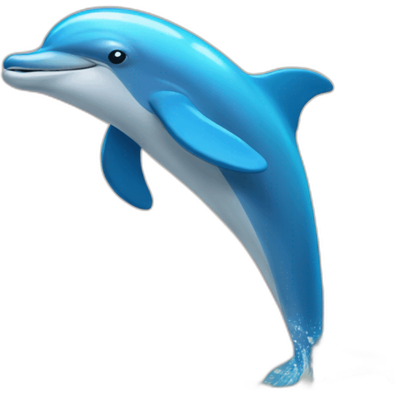 dancing dolphin emoji