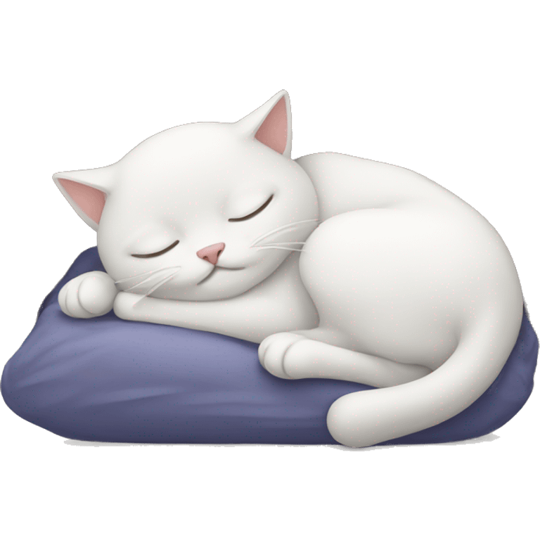 Cat sleep emoji