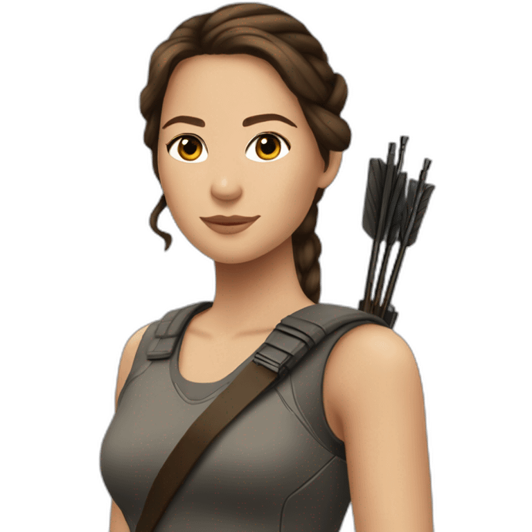 Katniss Everdeen emoji