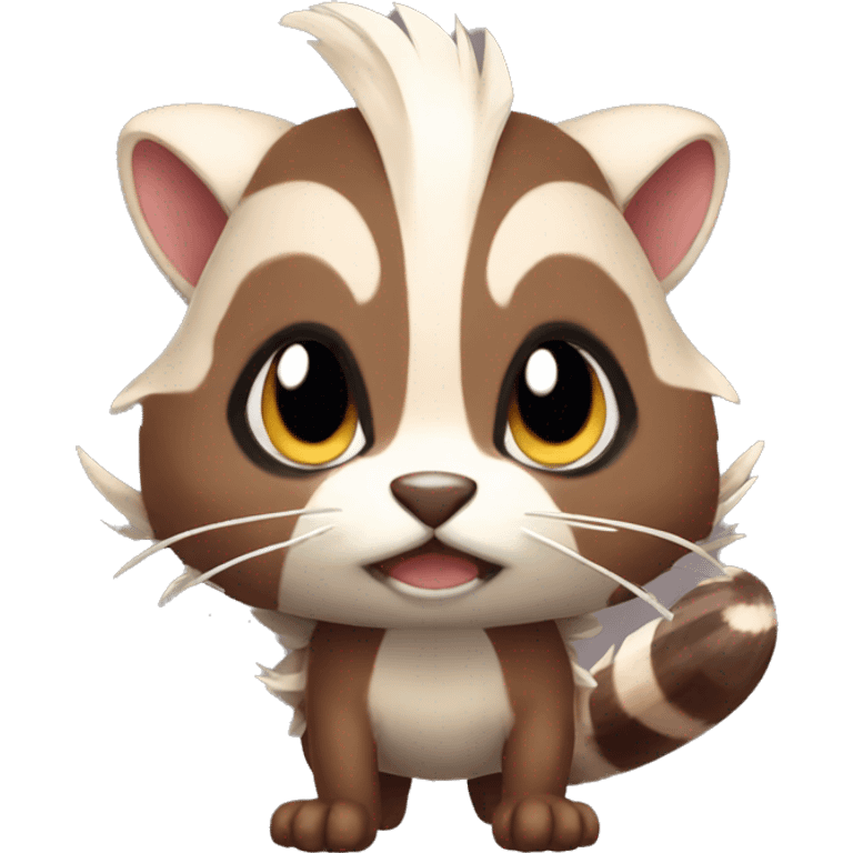 Furret Zigzagoon emoji