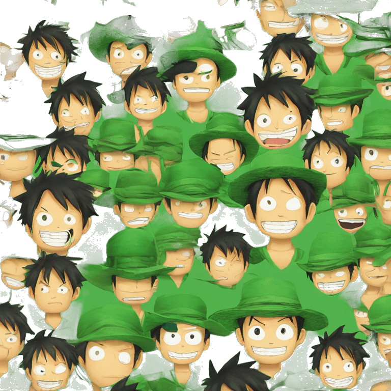 Luffy zoro emoji