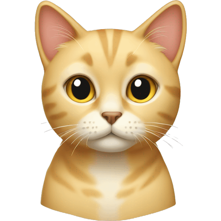 Blonde cat emoji