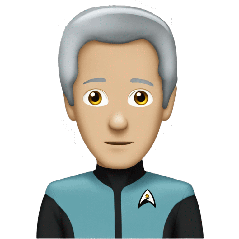 Starship USS enterprise Star Trek next generation emoji