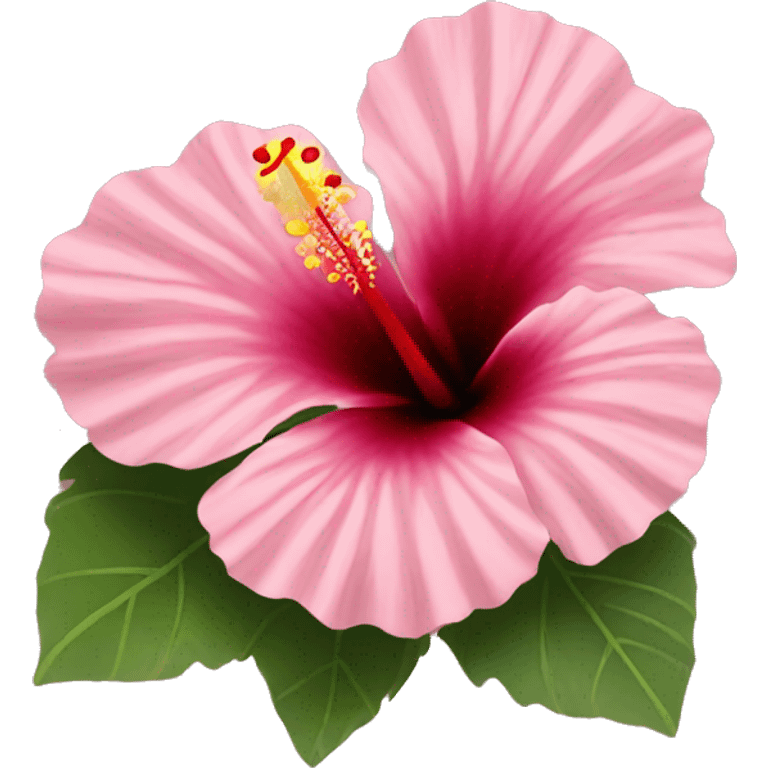 hibiscus flower emoji