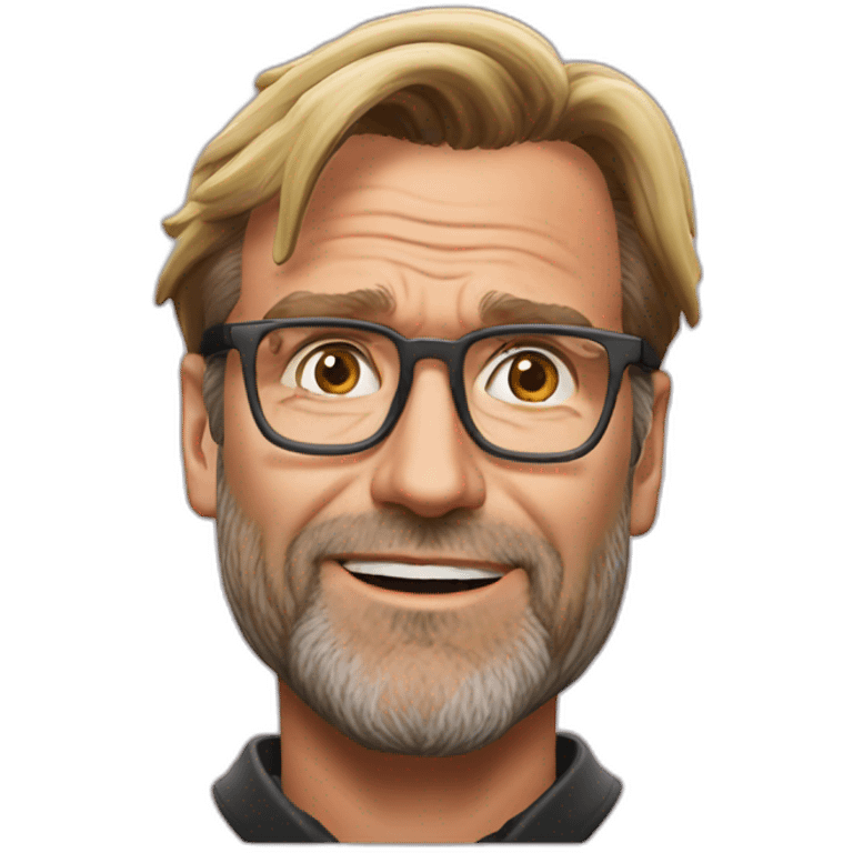 Jurgen Klopp don't know emoji