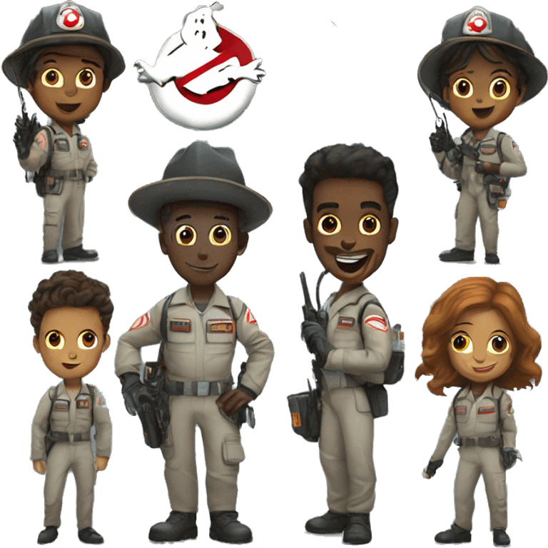 ghost buster team emoji