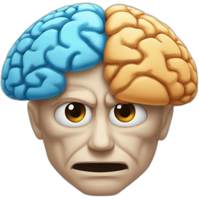 brain thinking evil ideas emoji