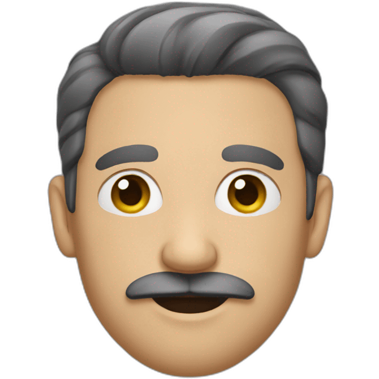 men with mustache emoji