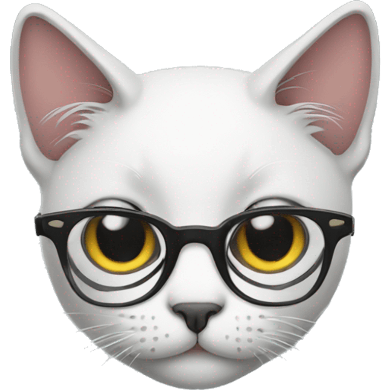 cat with glasses emoji